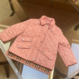 GIRLS BURBERRY JACKET Sz 4. Purchased from Neiman Marcus Fall of 2020